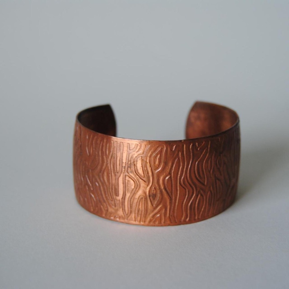 Copper Cuff Bracelet - image 1